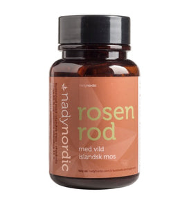 Islandsk Rosenrod m/Islandsk mos <br>350 mg  (100 kapsler)